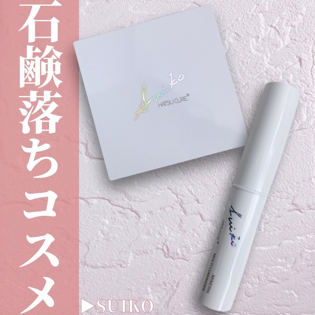 ミネラルマルチルミナイザー/SUIKO HATSUCURE/スティックハイライトを使ったクチコミ(1枚目)