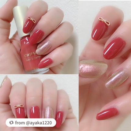 ネイル エナメル/ちふれ/マニキュアを使ったクチコミ(3枚目)