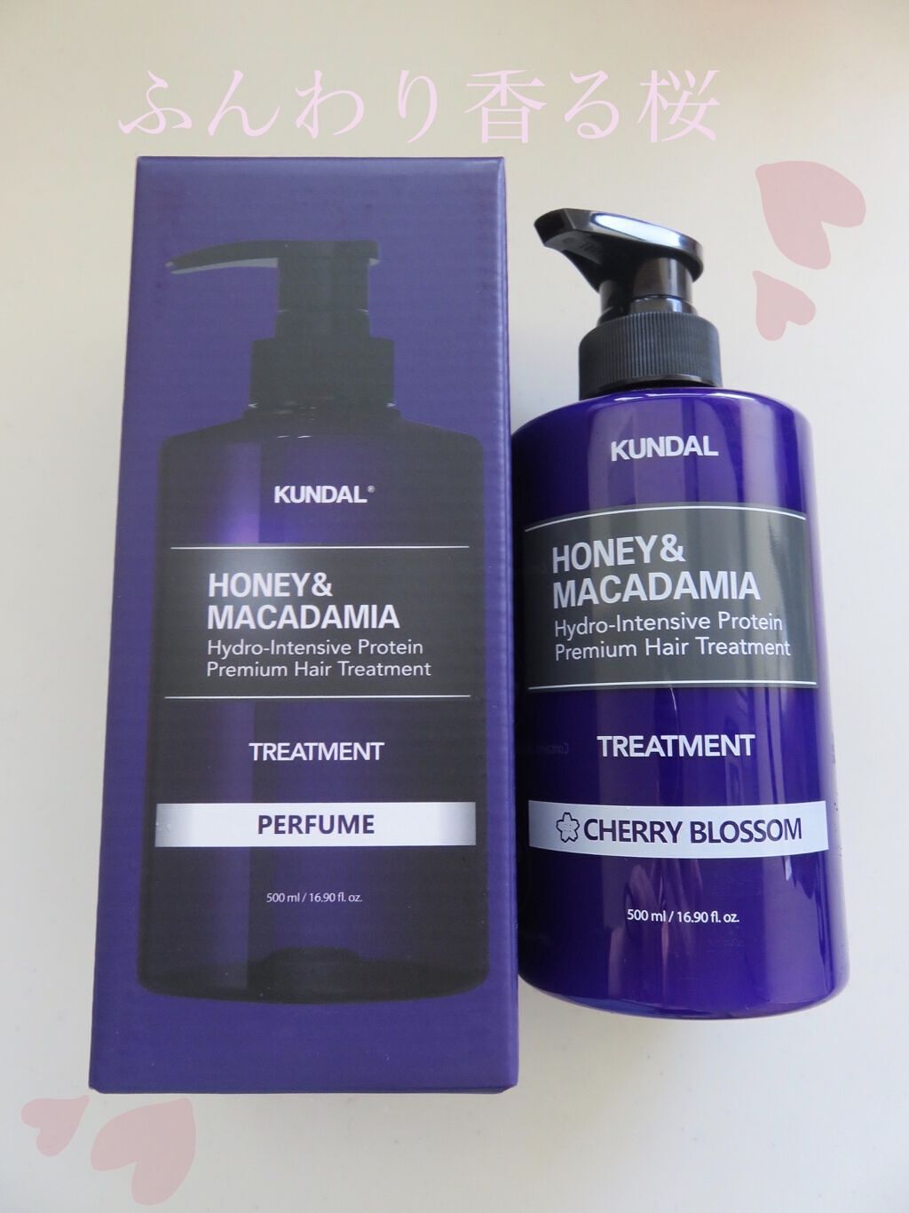 プロテイントリートメント 04.チェリーブラッサム Cherry Blossom/KUNDAL/コンディショナー単品を使ったクチコミ（1枚目）