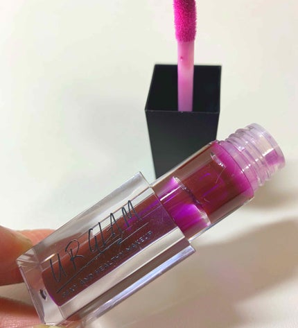 UR GLAM LIP OIL/U R GLAM/リップグロスを使ったクチコミ(3枚目)