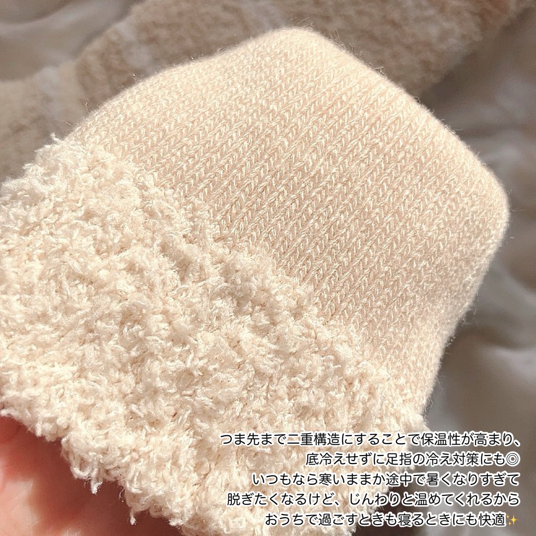 ぽかぽかカイロソックス/カイロソックス/暖かい靴下を使ったクチコミ（2枚目）