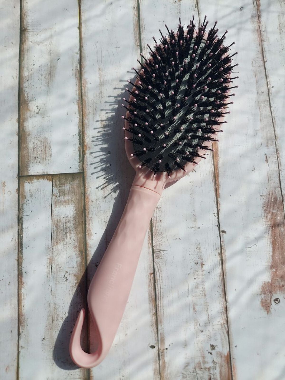 シヴ デュアルオーバル ヘアブラシ/フランフラン/ヘアブラシを使ったクチコミ(4枚目)