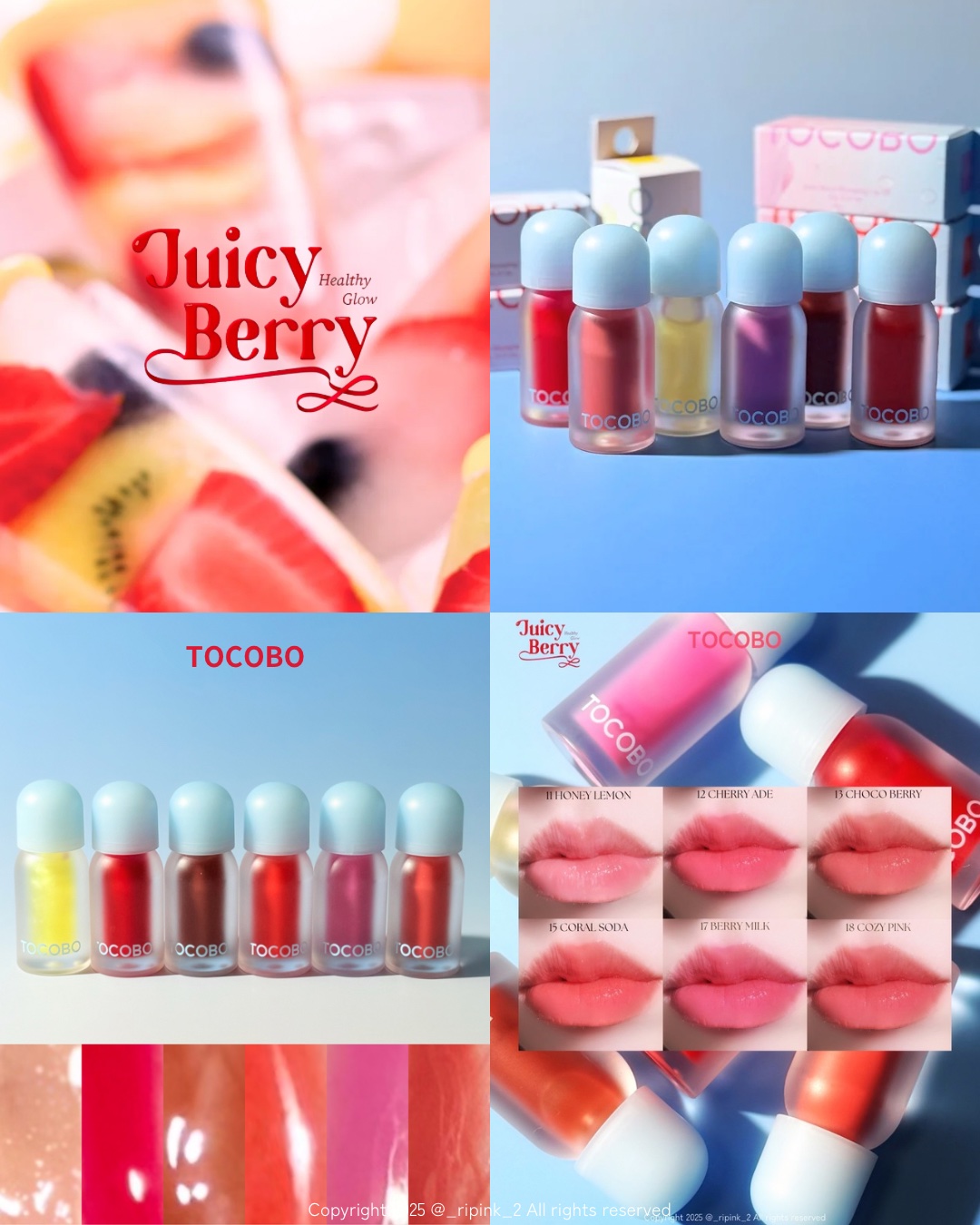 ジューシーベリープランピングリップオイル/TOCOBO/リップグロスを使ったクチコミ（1枚目）