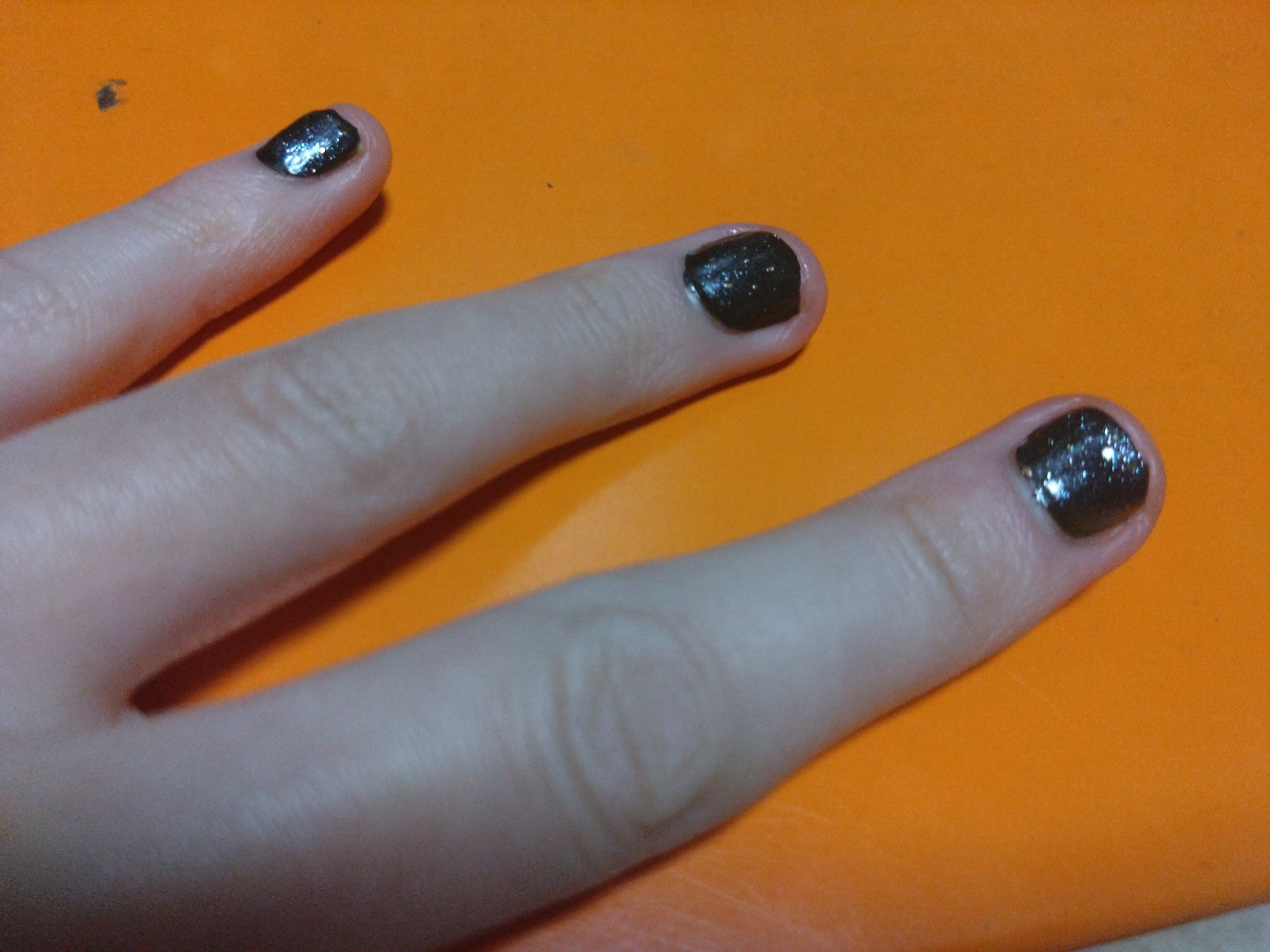 プレミアム ラメ トップコート/さくだオリジナル/ネイルトップコートを使ったクチコミ（3枚目）