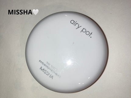 エアリーポット プレストパウダー/MISSHA/プレストパウダーを使ったクチコミ(1枚目)