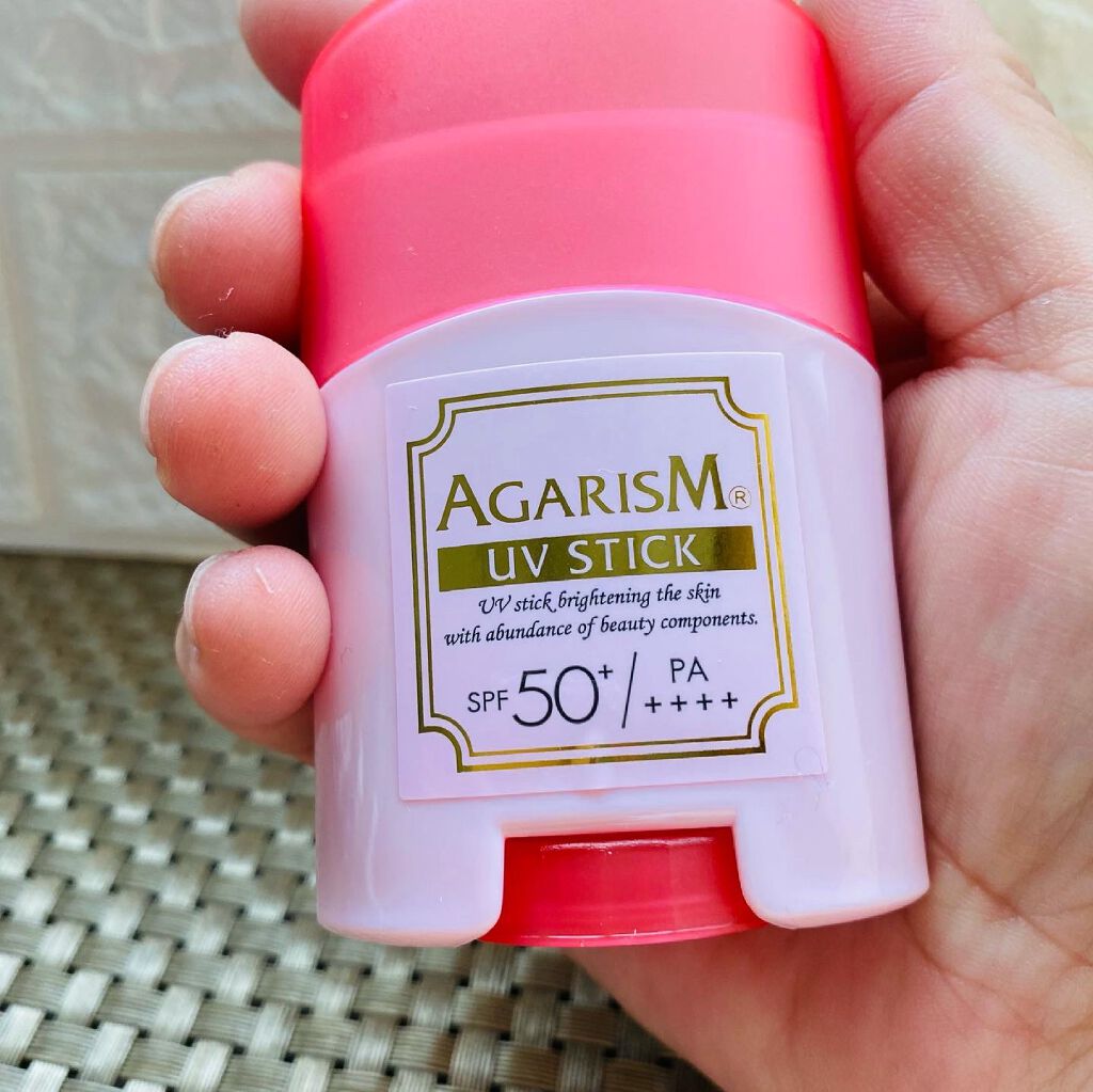 トーンアップUVスティック/AGARISM/日焼け止めスティックを使ったクチコミ(3枚目)