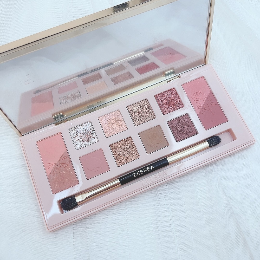 ZEESEA「ファンタジーパーク」12色アイシャドウパレット J03/ZEESEA/アイシャドウパレットを使ったクチコミ（3枚目）