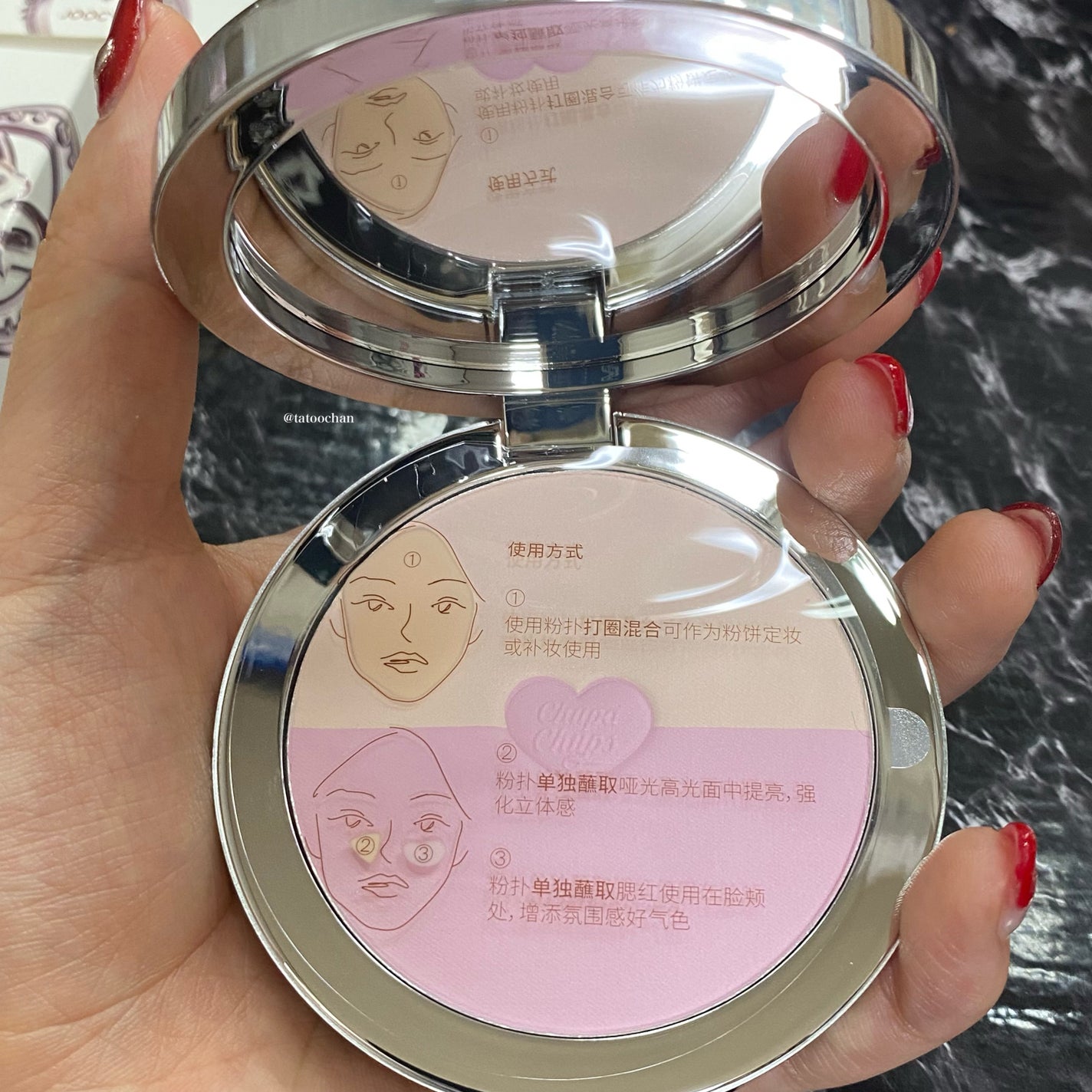 ミックスライトパクト/Joocyee/プレストパウダーを使ったクチコミ(3枚目)