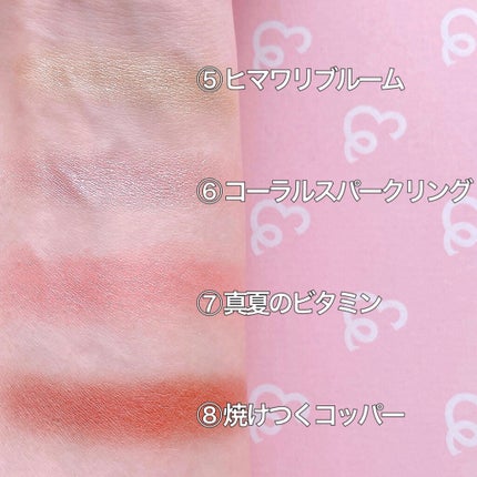 プレイカラーアイズ ミニオブジェ/ETUDE/アイシャドウパレットを使ったクチコミ(5枚目)