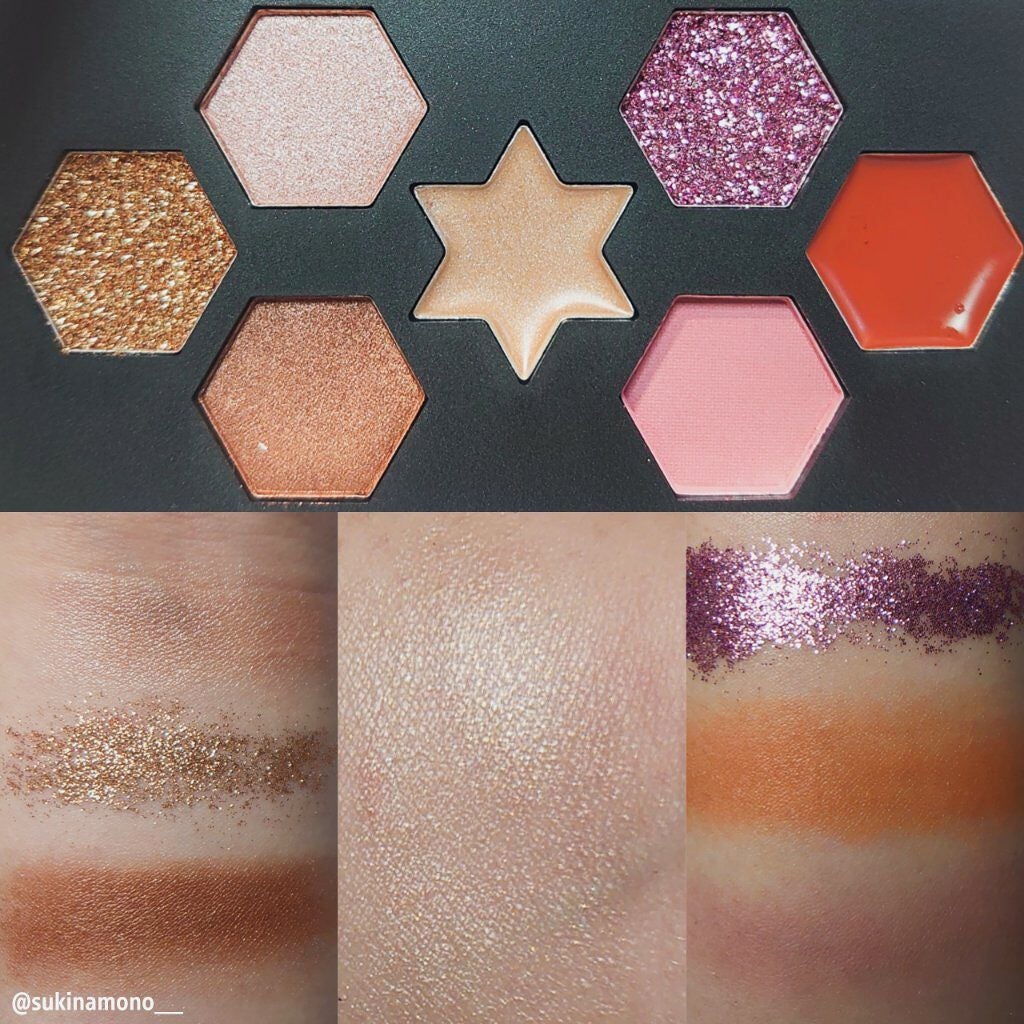 and us ウィンターコフレパレット/3COINS/メイクアップキットを使ったクチコミ(2枚目)