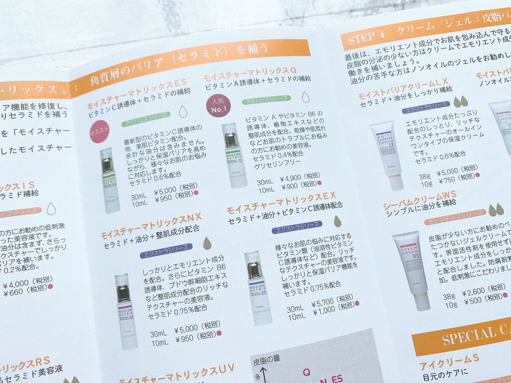 モイスチャーマトリックスQ/シェルシュール/美容液を使ったクチコミ（3枚目）