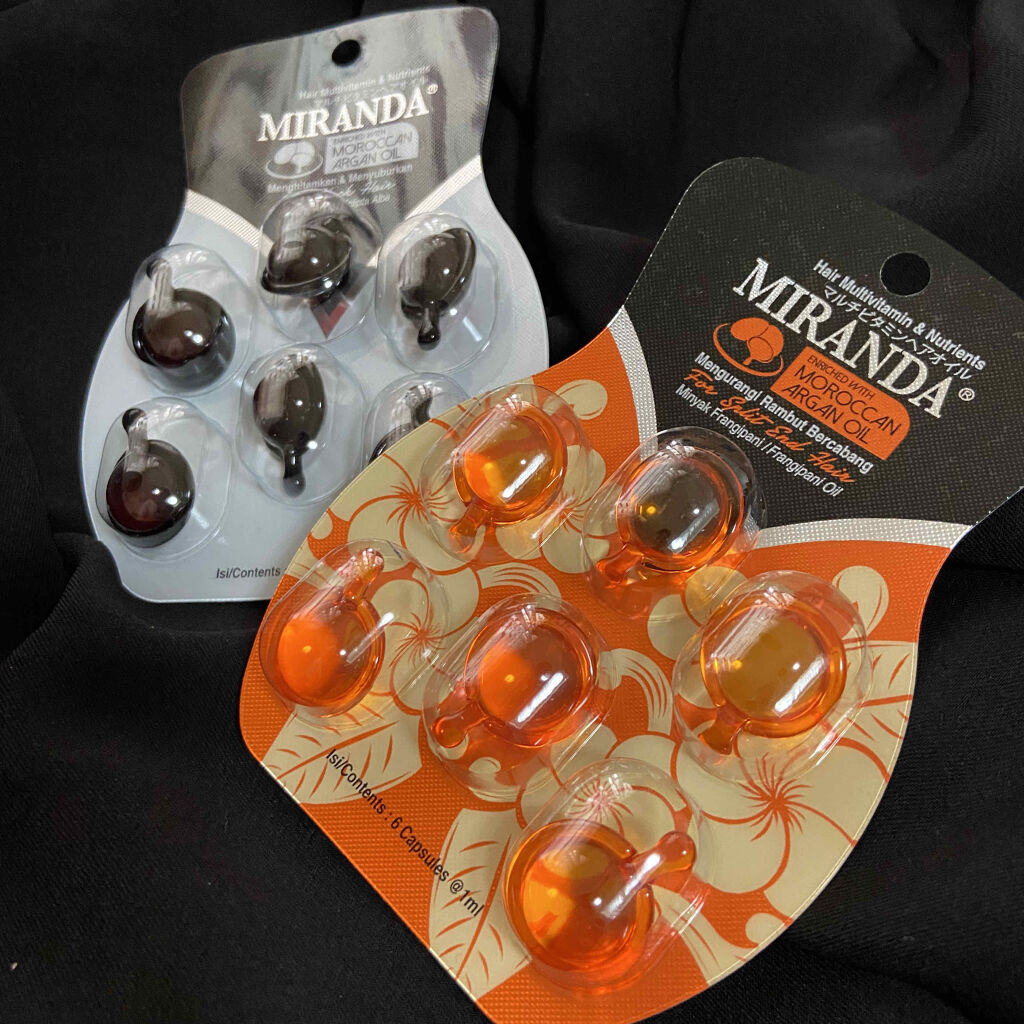 ヘアビタミン バリスタイルヘアオイル/MIRANDA/ヘアオイルを使ったクチコミ（2枚目）