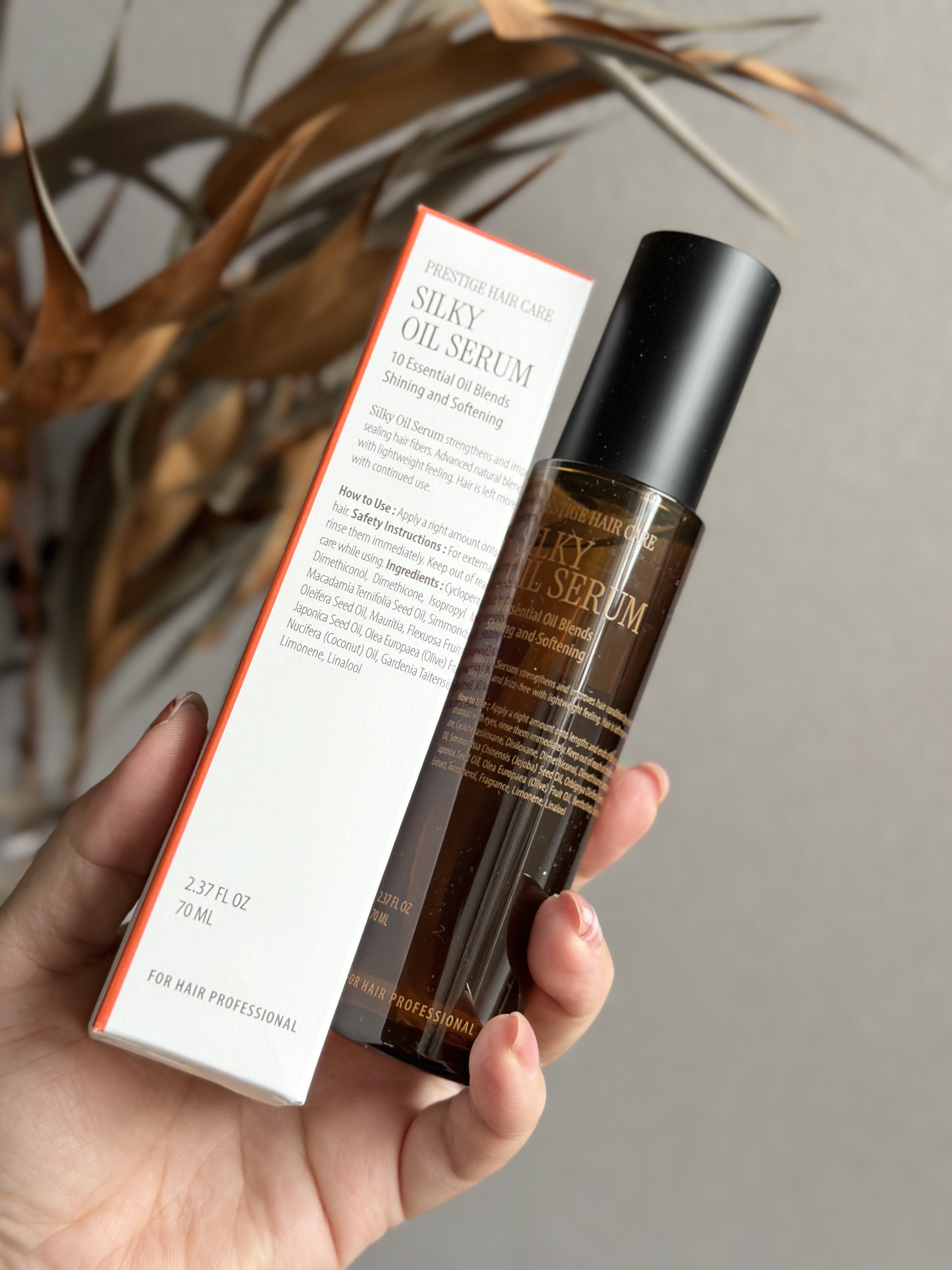 SILKY OIL SERUM/CULRY SHYLL/ヘアオイルを使ったクチコミ（1枚目）