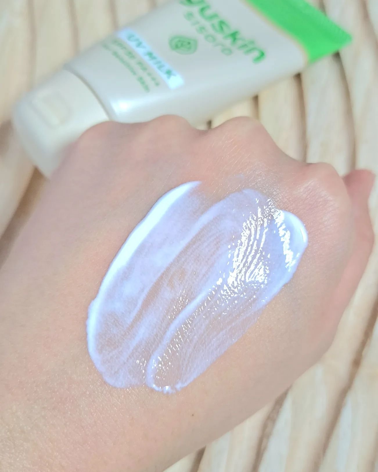 ユースキンシソラUVミルク/ユースキン/日焼け止めミルクを使ったクチコミ（3枚目）