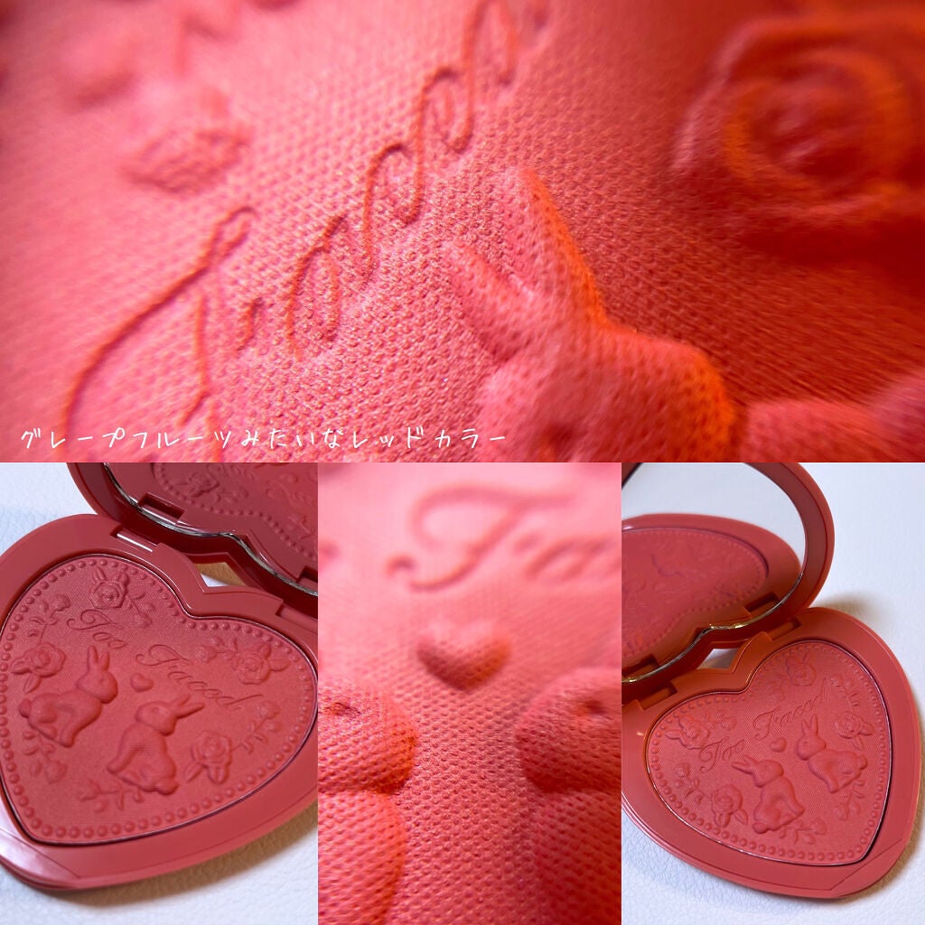 ラブ フラッシュ ウォーターカラー ブラッシュ/Too Faced/パウダーチークを使ったクチコミ(3枚目)