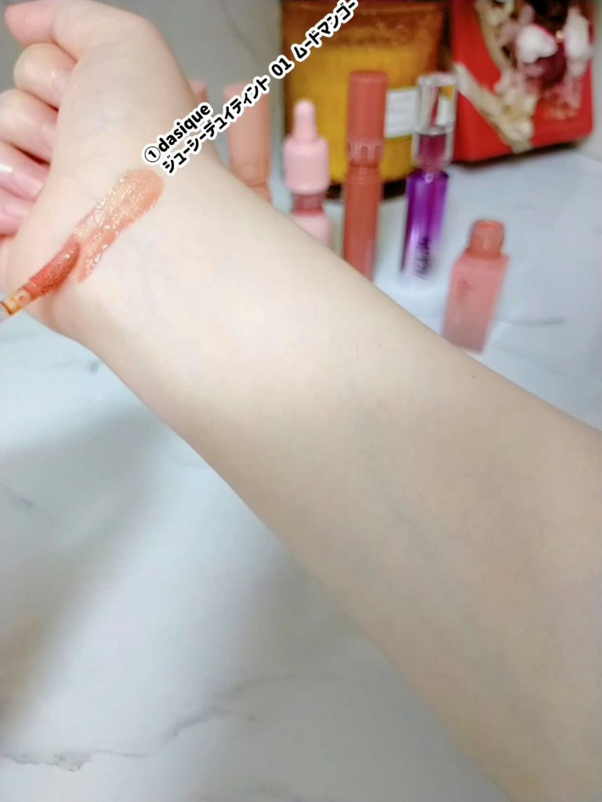 ステイオンバームルージュ/キャンメイク/口紅を使ったクチコミ(2枚目)