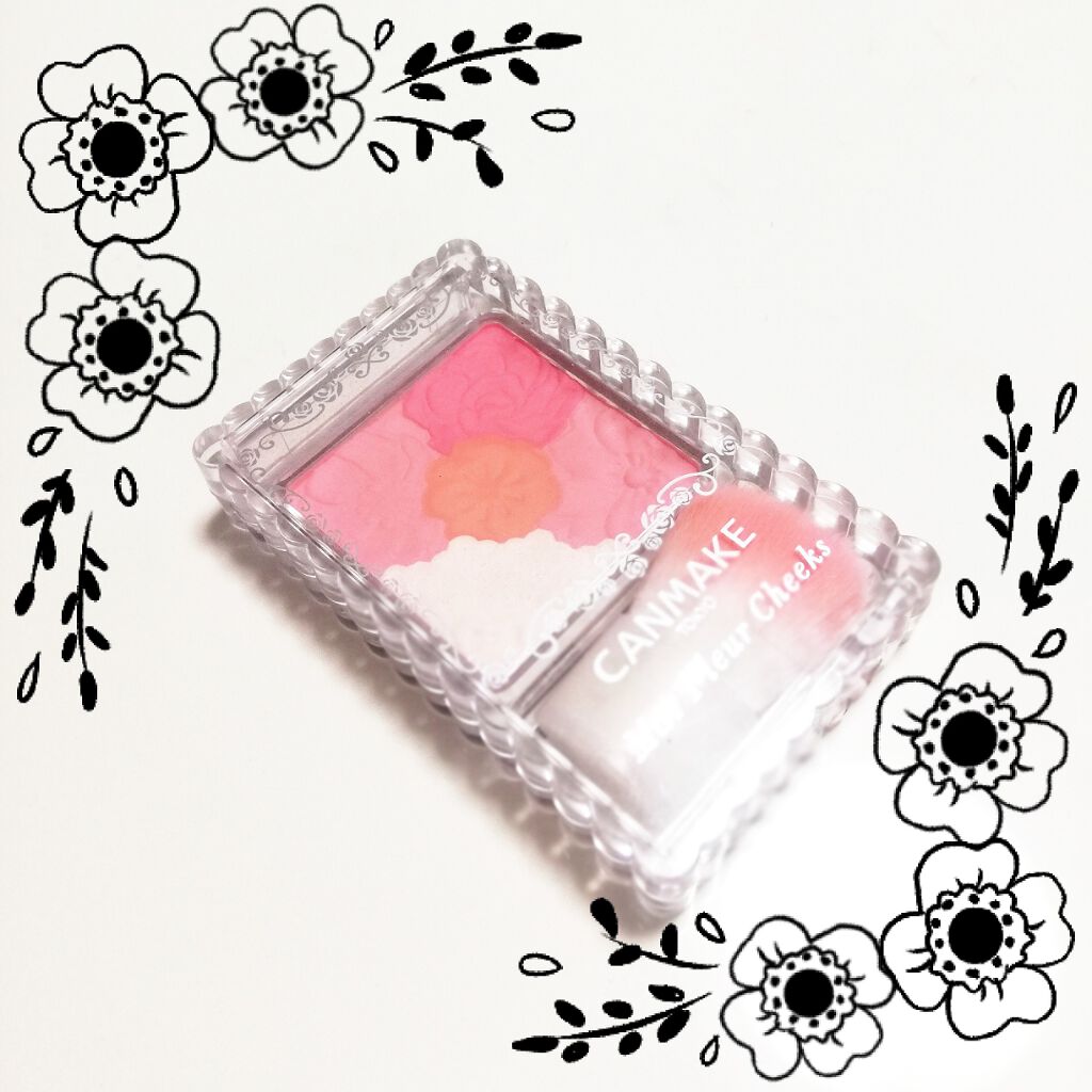 マットフルールチークス/キャンメイク/パウダーチークを使ったクチコミ(1枚目)