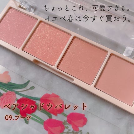 ベアシャドウパレット/フォレンコス/アイシャドウパレットを使ったクチコミ(2枚目)