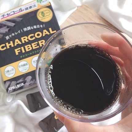CHARCOAL FIBER/ピルボックス/ドリンクを使ったクチコミ(4枚目)