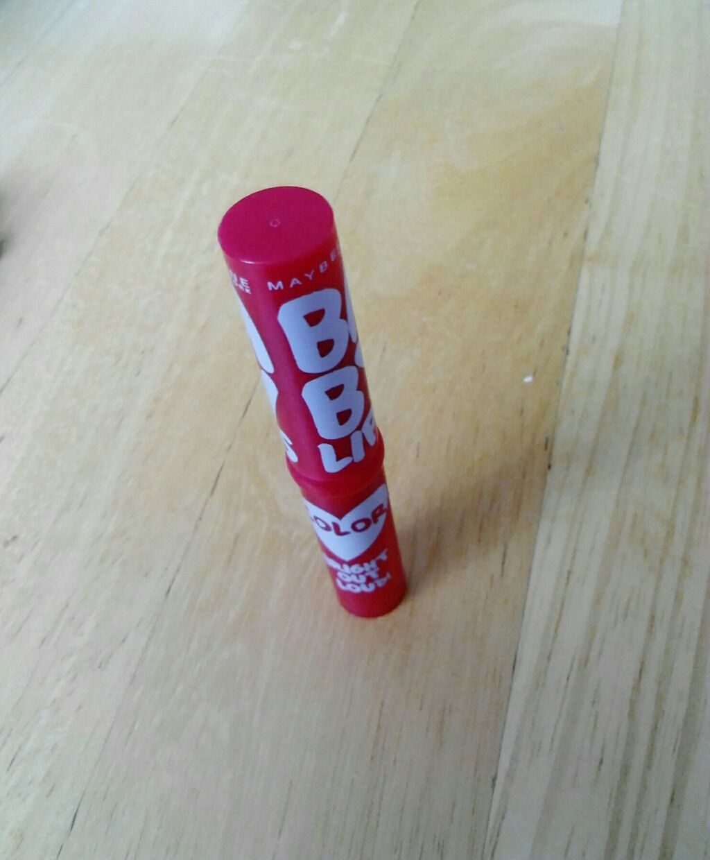 リップクリーム カラー BABY LIPS/MAYBELLINE NEW YORK/リップケアを使ったクチコミ(1枚目)