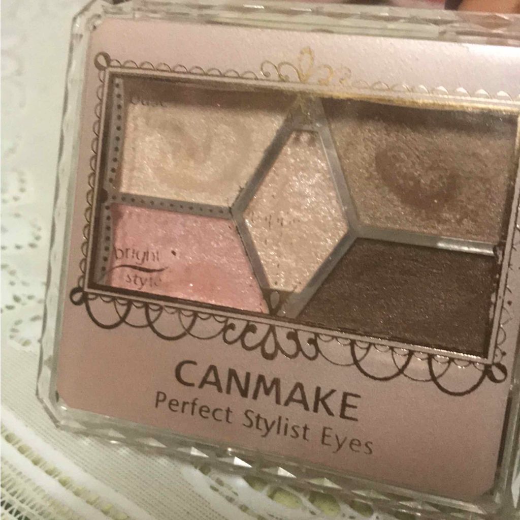 【旧品】パーフェクトスタイリストアイズ/キャンメイク/アイシャドウパレットを使ったクチコミ（1枚目）