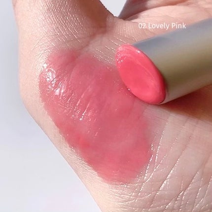 グラスティングメルティングバーム/rom&nd/リップバームを使ったクチコミ(4枚目)