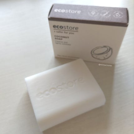ココナッツソープ/ecostore/ボディ石鹸を使ったクチコミ(3枚目)