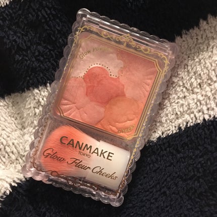 グロウフルールチークス/キャンメイク/パウダーチークを使ったクチコミ(1枚目)