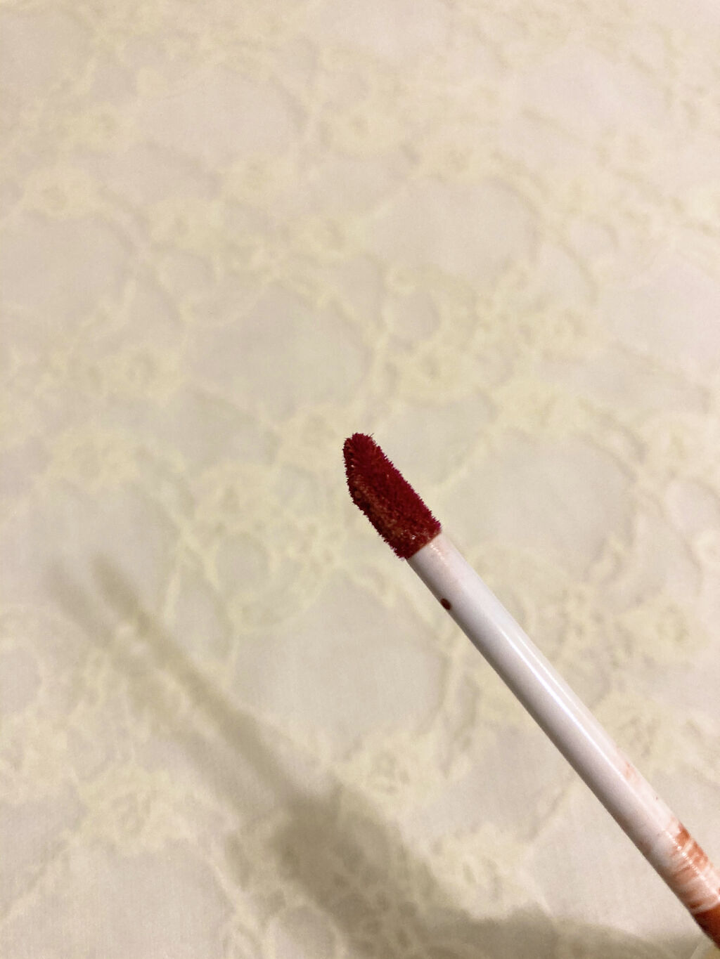 カラーフォーミーリップティント 01 pop coral/myroink/リップティントを使ったクチコミ（2枚目）