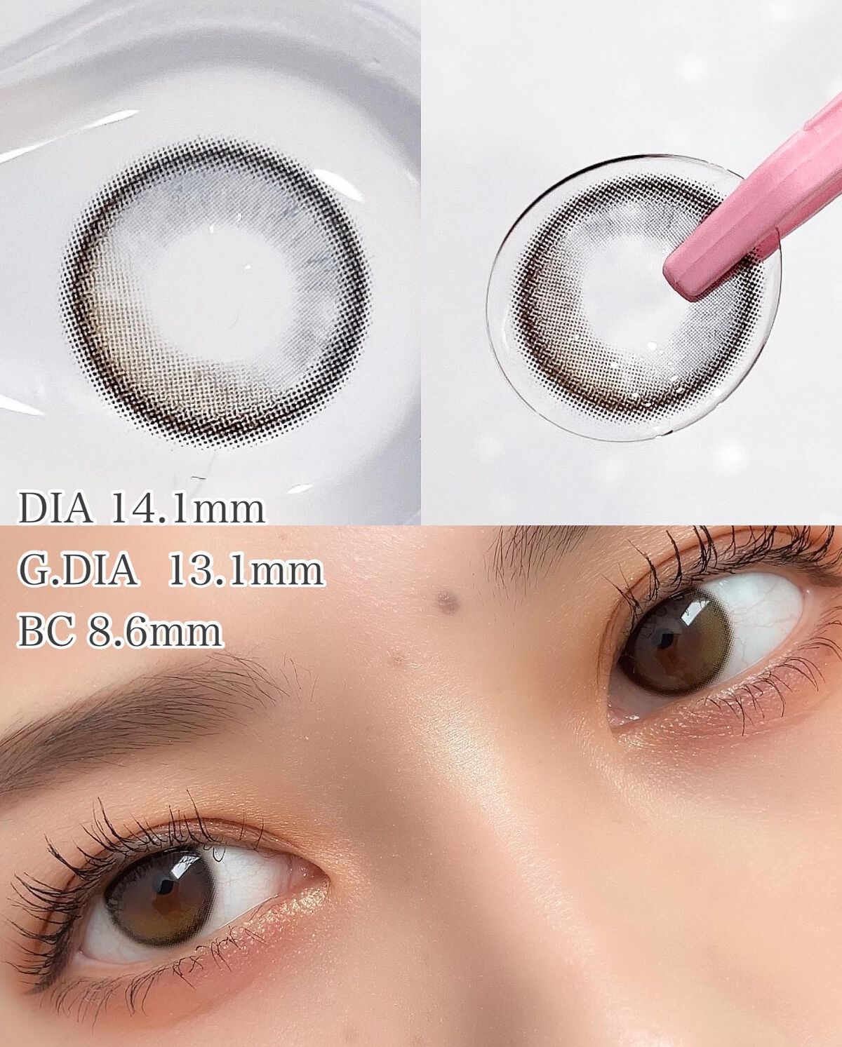 POLARIS/i-sha/カラーコンタクトレンズを使ったクチコミ（2枚目）