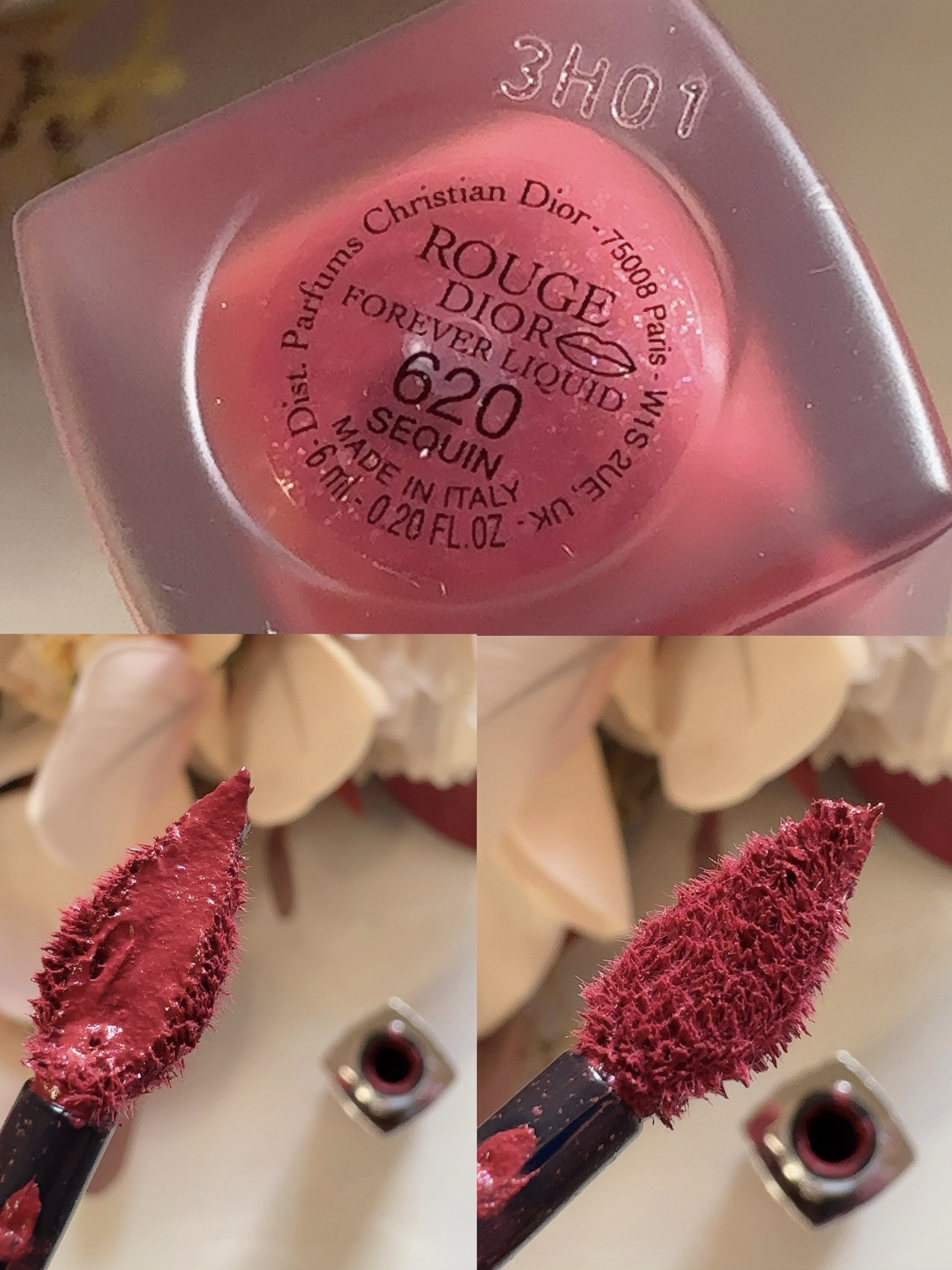 ルージュ ディオール フォーエヴァー リキッド/Dior/口紅を使ったクチコミ（2枚目）