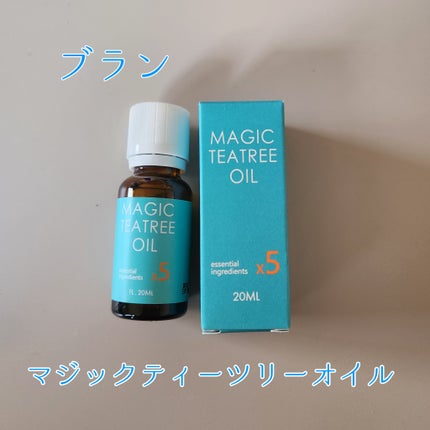 マジックティーツリーオイル/ブラン/フェイスオイルを使ったクチコミ(1枚目)