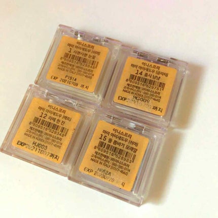 マイアイシャドウ グリッター/innisfree/単色アイシャドウを使ったクチコミ(3枚目)