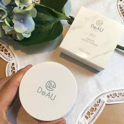 ミネラルルースパウダー/DeAU(デアウ)/ルースパウダーを使ったクチコミ(1枚目)