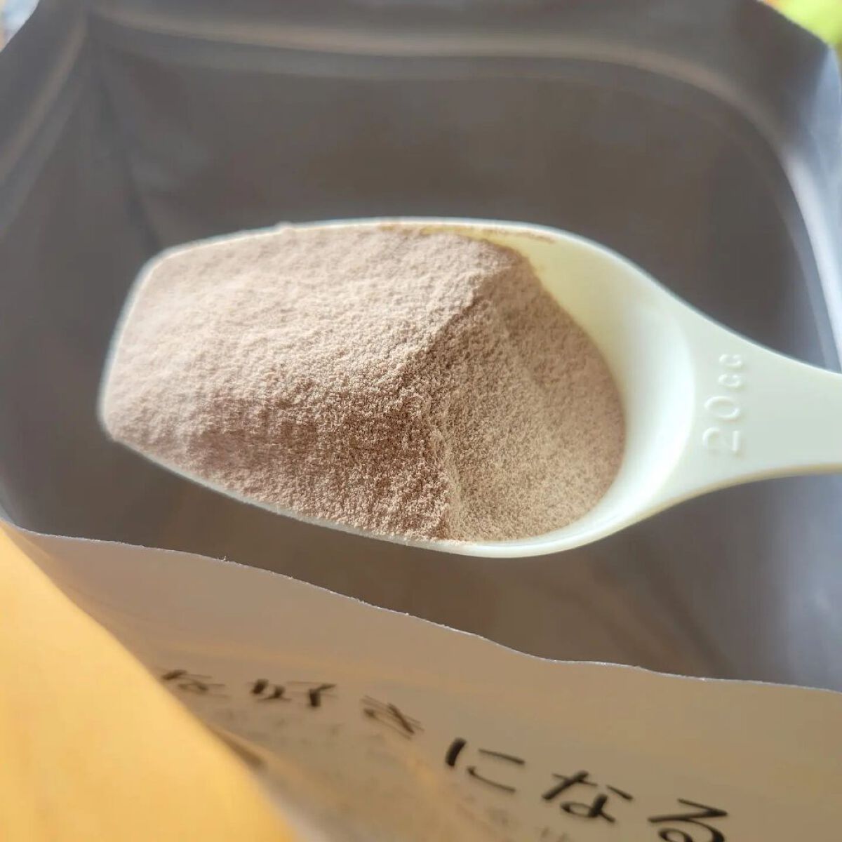 マリネスプロテイン(リッチチョコレートフレーバー)/mariness/その他プロテインを使ったクチコミ（3枚目）