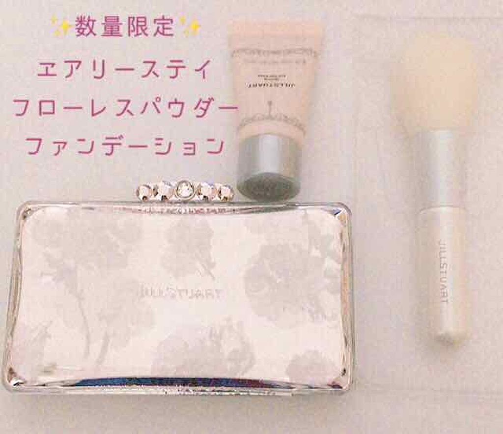 エアリーステイフローレス パウダーファンデーション/JILL STUART/パウダーファンデーションを使ったクチコミ(1枚目)