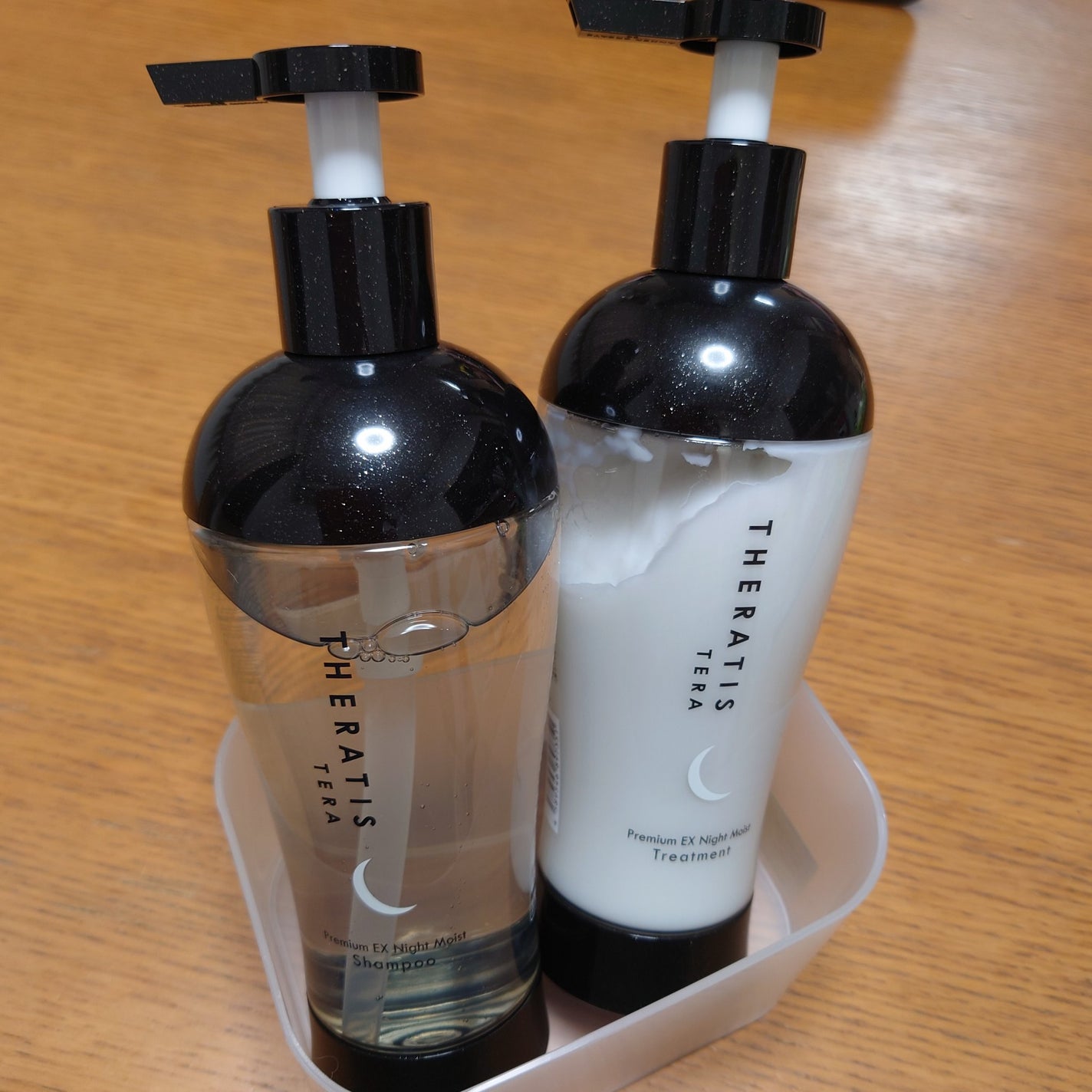 セラティス テラ プレミアム EX ナイト モイスト シャンプー/ヘアトリートメント/THERATIS/市販シャンプーを使ったクチコミ(1枚目)