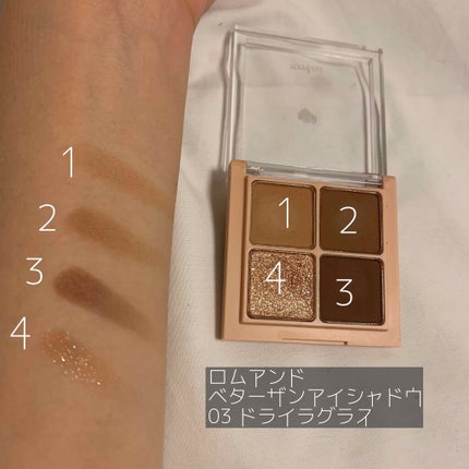 さくら on LIPS 「今日は最近のお気に入りコスメ、ロムアンドの2つを紹介します!提..」(2枚目)