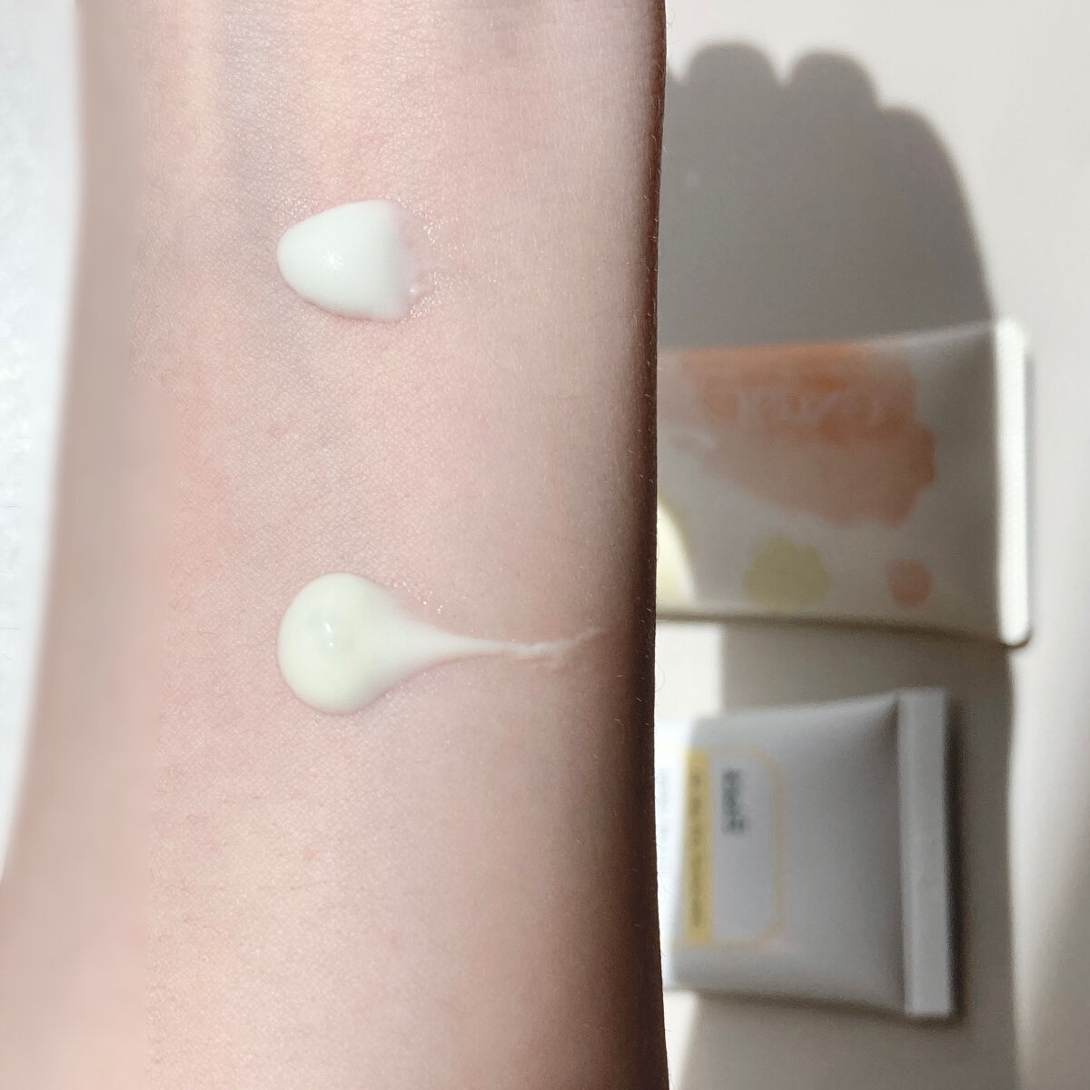 プロテクティブ UVエッセンス 01 ウッド＆ビターオレンジ(’22)/excel/日焼け止めローションを使ったクチコミ（3枚目）