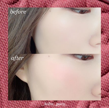 ナチュラル チークN/CEZANNE/パウダーチークを使ったクチコミ(4枚目)