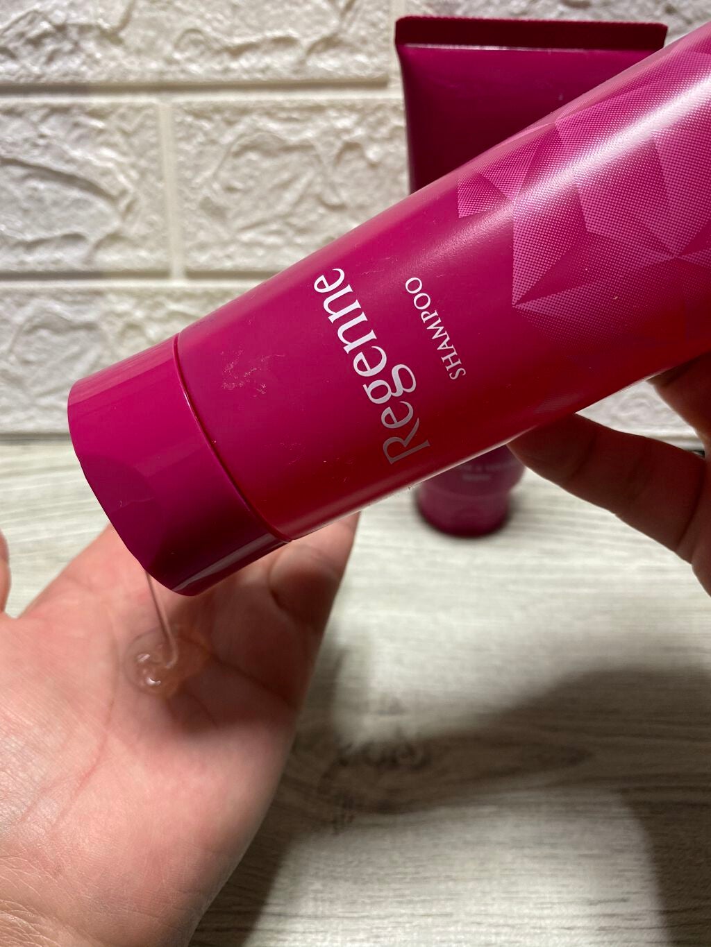 リジェンヌシャンプー/トリートメント スムース&ボリューム/リジェンヌ/市販シャンプーを使ったクチコミ(2枚目)