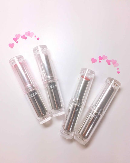 ラスティンググロスリップ/CEZANNE/口紅を使ったクチコミ(1枚目)