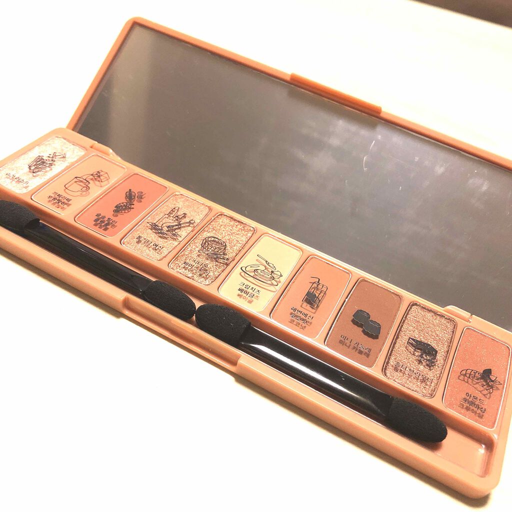 プレイカラー アイシャドウ/ETUDE/アイシャドウパレットを使ったクチコミ（2枚目）