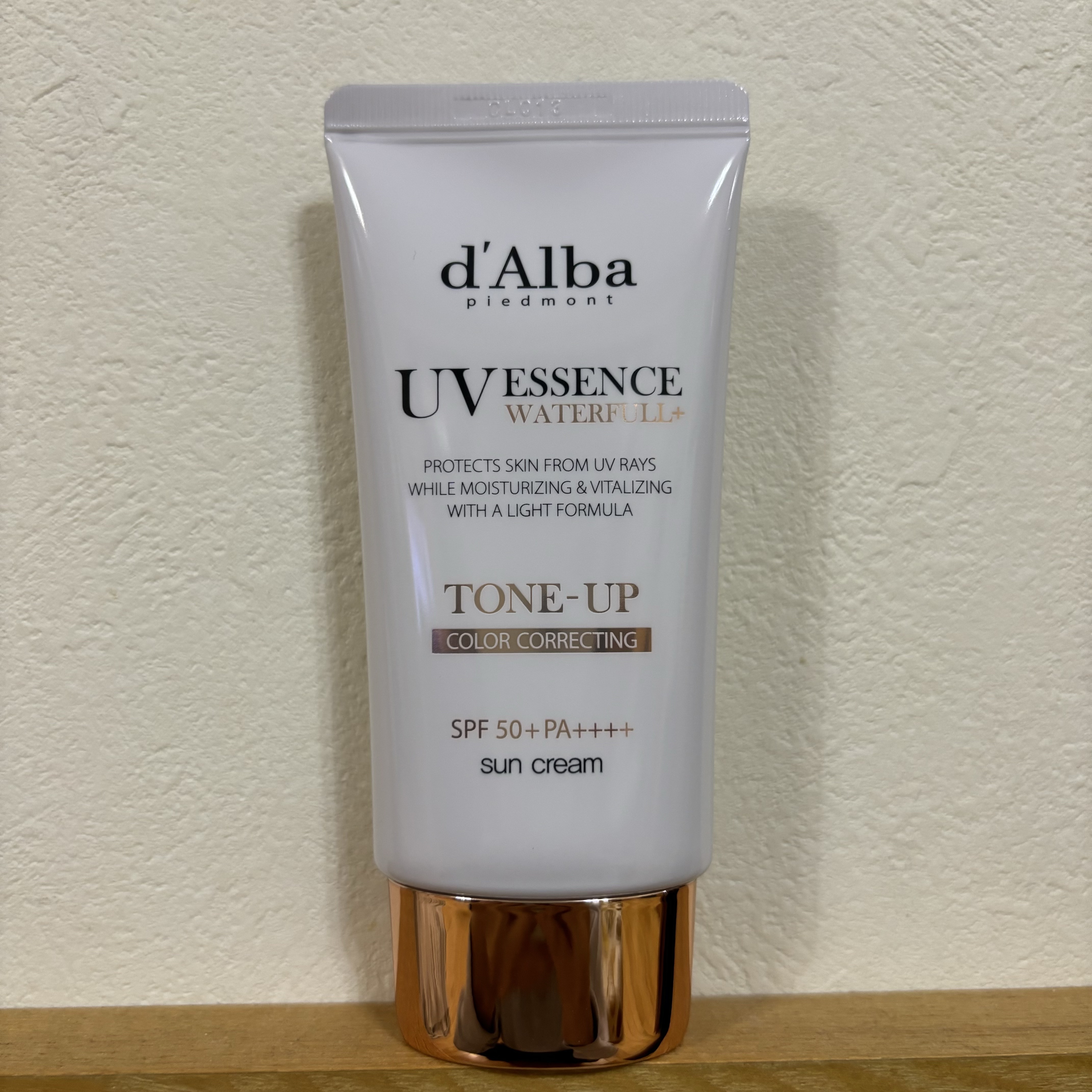 ウォータフルトーンアップサンクリーム/ダルバ/日焼け止めクリームを使ったクチコミ（2枚目）
