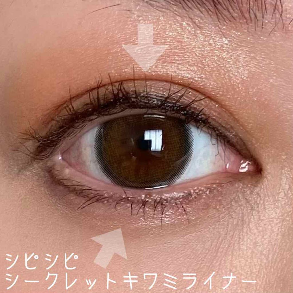 シークレットキワミライナー R/CipiCipi/リキッドアイライナーを使ったクチコミ（3枚目）
