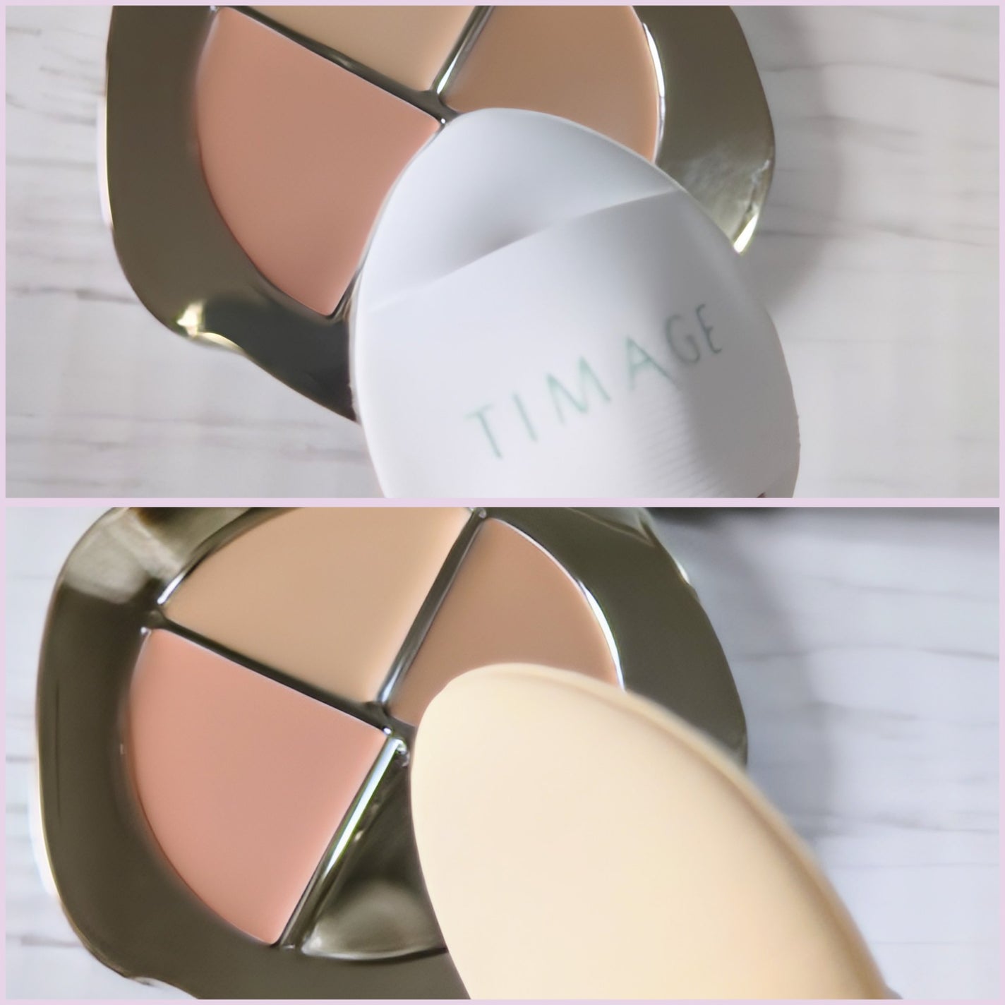 TIMAGE クリーミーコンシーラーパレット/TIMAGE/パレットコンシーラーを使ったクチコミ(2枚目)