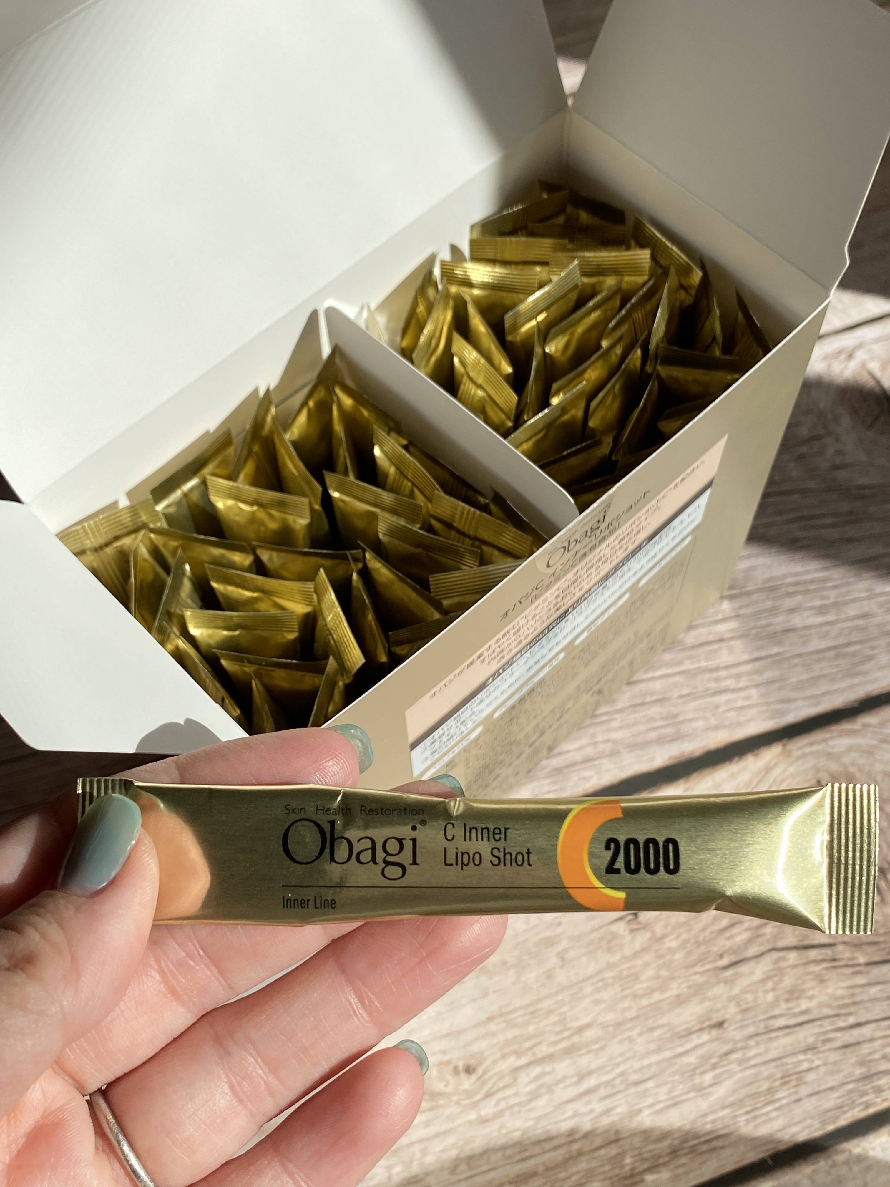 インナーリポショット/オバジ/美容サプリメントを使ったクチコミ（2枚目）