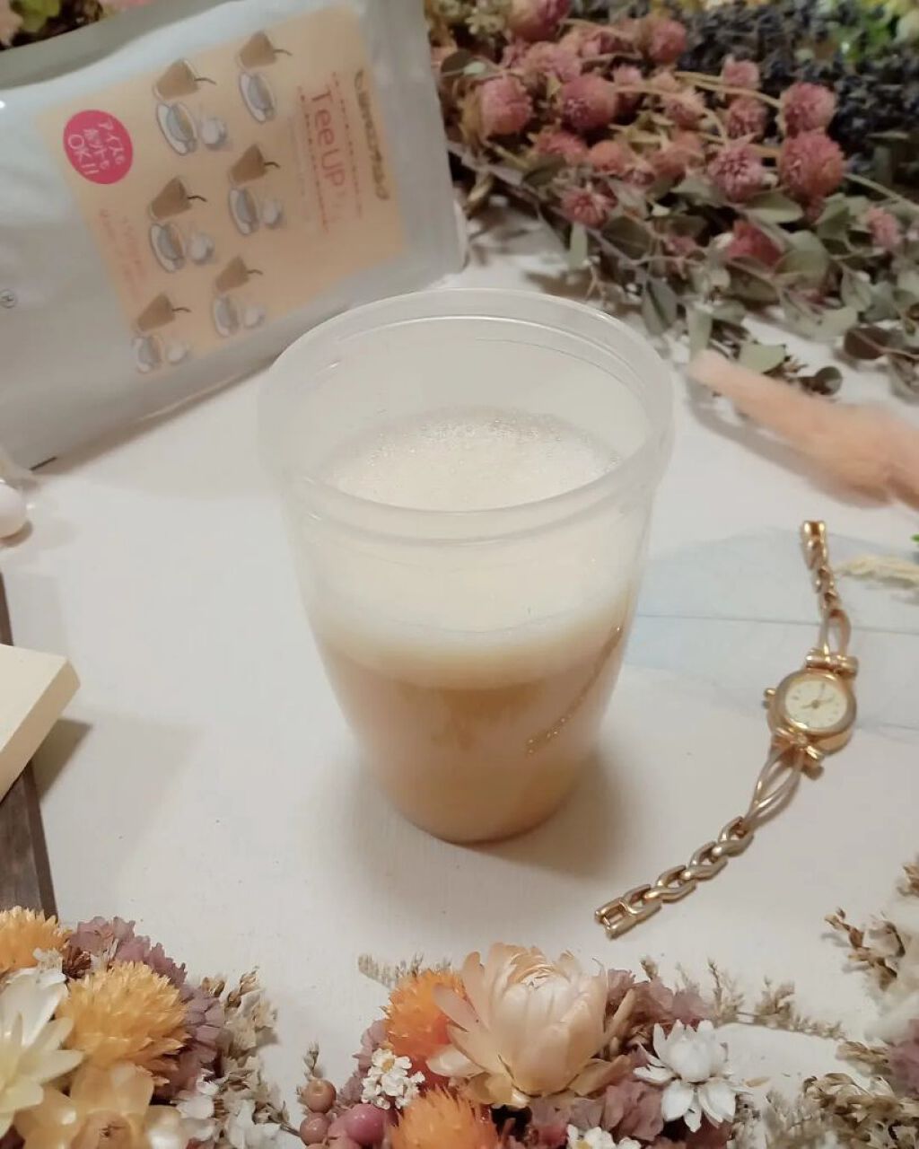 TeeUPキノコ/恋するエンジェル/ドリンクを使ったクチコミ（1枚目）