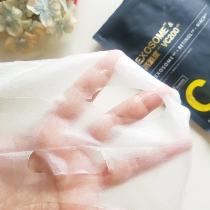 シートマスク ヒト幹細胞×VC200/CICIBELLA/シートマスク・パックを使ったクチコミ(4枚目)