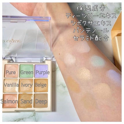 プロコンシーラーパレット/dasique/パレットコンシーラーを使ったクチコミ(2枚目)